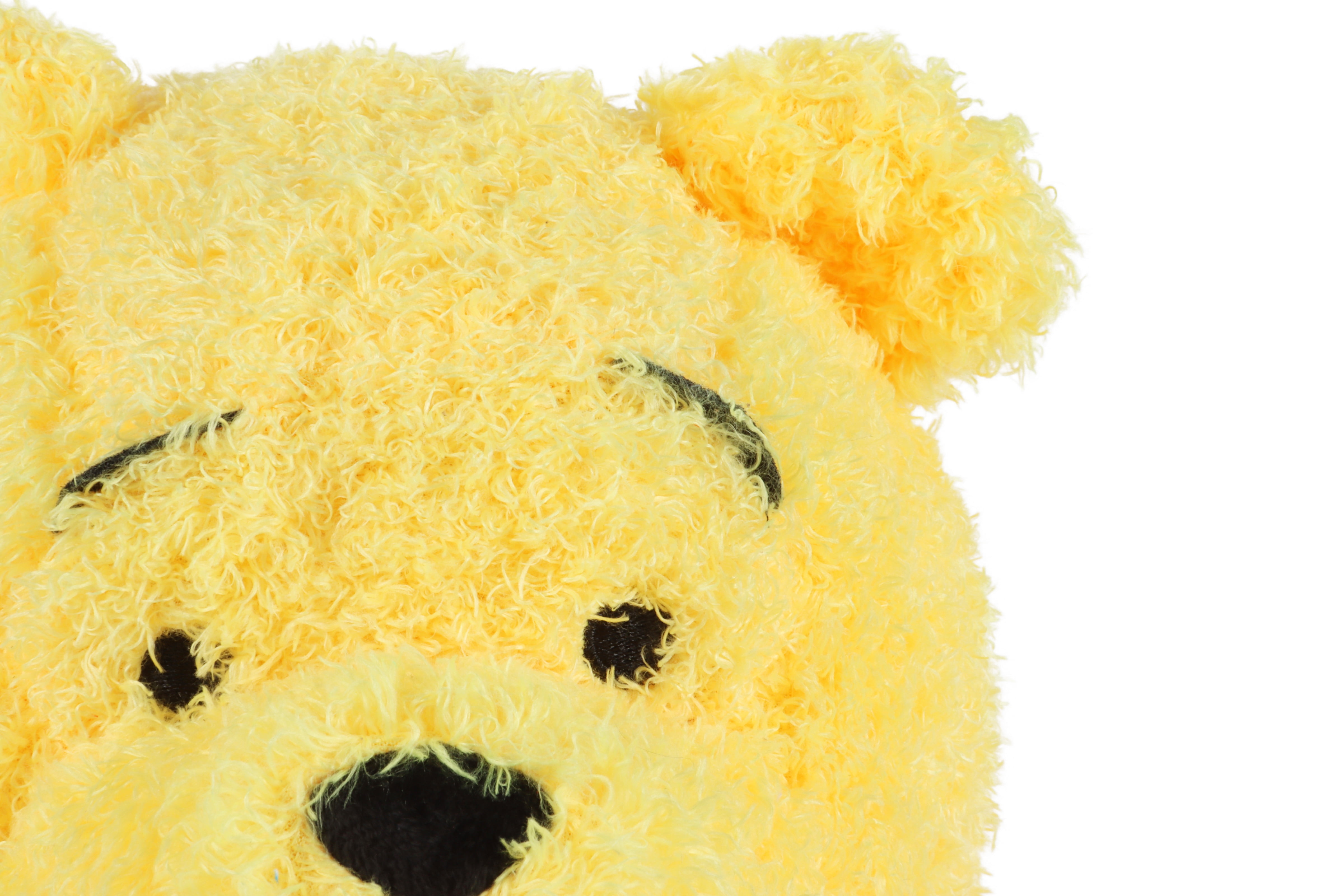 Winnie The Pooh Kids Fuzzy Decorative Weighted Pillow Buddy, Polyester, Yellow & Red, Disney