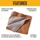 thumbnail image 2 of Manta Carhartt Gear P0000537 Firm Duck con forro de sherpa, color marrón, 2 of 5