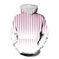 thumbnail image 3 of Pullover Hoodies for Men Big & Tall S-5X Plus Size Fleece Lined Sweatshirts with Front Pockets Trendy Stripe Printed Long Sleeve Warm Hooded, 3 of 5