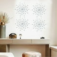 thumbnail image 4 of KY Set Silver Metal Jeweled Wall Art Bling Crystal Home Décor Sun Burst Rhinestone Wall Hanging Diamond Accents, 4 of 31