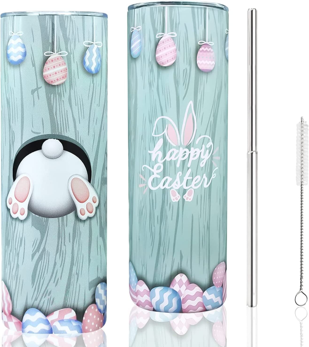 Bunny 20oz Insulated Tumbler Easter Gift Bunny Tumbler 