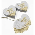 thumbnail image 5 of Inkdotpot Real Gold Foil Thank You For Celebrating With Us Bridal Shower-Baby Shower-Retirement-Wedding-Birthday Tags Favor Hang Paper Tags 100 Pieces, 5 of 8