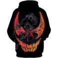 thumbnail image 2 of Sudaderas de manga larga para hombre, sudaderas con capucha con estampado de neón, jerséis con gráficos 3D, ropa deportiva de animales, 2 of 3
