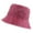 Wine, variant on UJNDER Washed Denim Bucket Hat for Casual Outdoor Use Adjustable Lightweight Unisex Design Ideal for Sun and Everyday Wear Grey