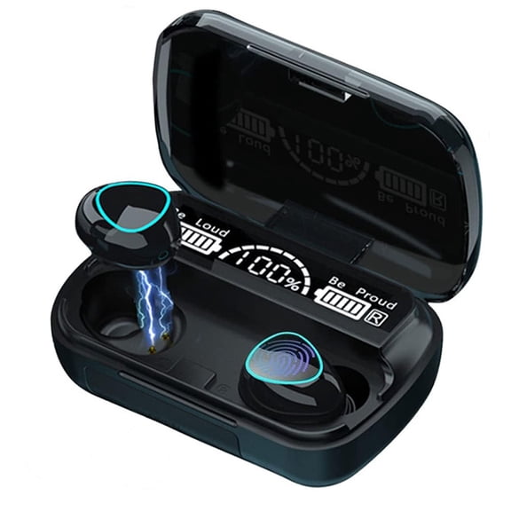 Tianlaimei Wireless Earphone Bluetooth in-Ear Headphones Stereo Headset with Noise Cancelling for iPhone, Android, 1 Pack