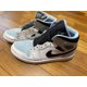 thumbnail image 1 of Men 9.0US A i r-Jor-dan 1 Mid Ice Blue Nubuck, 1 of 6