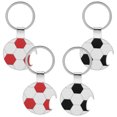 thumbnail image 1 of KAKOWELY 4 llaveros de balón de fútbol con abrebotellas, recuerdos de fiesta de cumpleaños de fútbol, llavero creativo de balón deportivo para mochila, decoraciones para fiesta de fútbol., 1 of 5