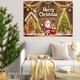 thumbnail image 3 of Tapiz navideño de 150 x 89 cm (59 x 35 pulgadas) para decoración de paredes y habitaciones. Tapices navideños de poliéster para fiestas., 3 of 5
