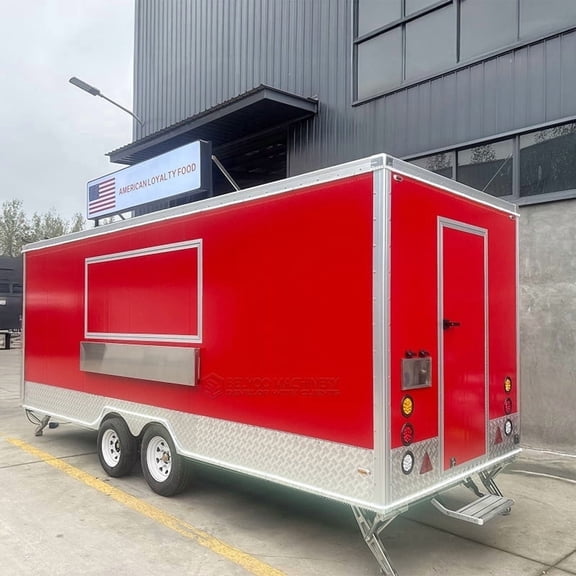 BELYOO Commercial Food Service Cart in Stainless Steel | Mobile Catering Equipment