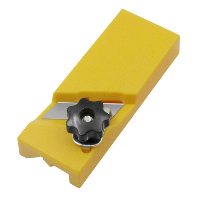 Almencla Woodworking Tool Edge Plane Hand Plasterboard Cutter for Dry wall Board Double Double Slot