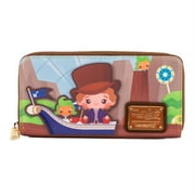 Loungefly Charlie and the Chocolate Factory Wonka 50th Anniversary Faux Leather Wallet