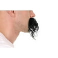 thumbnail image 5 of HPO Adult  Men's Fake Mustache Costume Sticky – Black Long Curly Mustachs Facial Hair for Halloween & Cosplay, 5 of 5