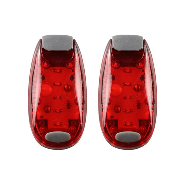 LED Safety Light Warning Flashing Light with 3 Light Modes 2 Pack (Red)