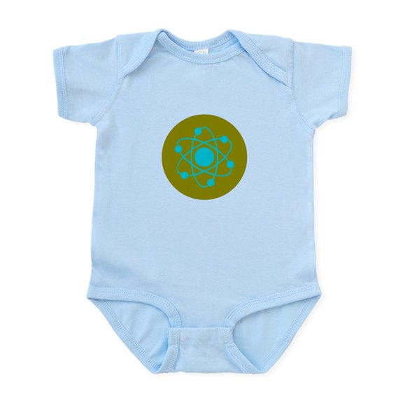 CafePress - Atom Infant Bodysuit - Baby Light Bodysuit, Size Newborn - 24 Months
