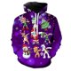 thumbnail image 4 of Sudadera con capucha y estampado 3D de Papá Noel y muñeco de nieve, novedad en sudaderas con capucha y gráfico navideño de Feliz Navidad, sudaderas con capucha unisex de invierno, 4 of 5
