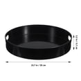 thumbnail image 2 of WEAVILUX Large Round Tray Plastic Serving Dishes For Home Use 1Pack 13.8x13.8x2.2in, 2 of 8