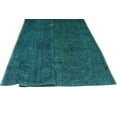 thumbnail image 6 of Fine Vintage Luka Blue/Charcoal Rug, 6'4" x 8'0", 6 of 9