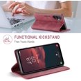 thumbnail image 3 of Wallet Case for Samsung Galaxy A54 5G 2023,Magnetic Protect PU Leather Flip Case with Card Holders RFID Blocking Kickstand Shockproof Protection Case for Samsung Galaxy A54 5G 2023 (Red), 3 of 9