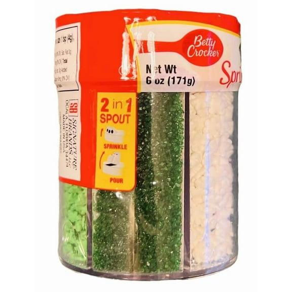 Betty Crocker Christmas Mix Sprinkles 6 oz