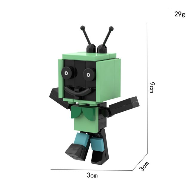 Bloques de construcción de Dandy's World, ladrillos de anime, juguetes coleccionables de dibujos animados, figuras para niños, regalos de cumpleaños y Navidad