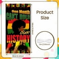 thumbnail image 2 of Colorful Design Black History Banner Red Yellow Green  Display Fist Symbol Geometric Pattern Cultural Backdrop for Black History Month Cultural Events  Celebrations, 2 of 8