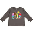 thumbnail image 3 of Inktastic Just Chillin This Summer Popsicles Boys or Girls Long Sleeve Toddler T-Shirt, 3 of 5