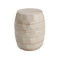 thumbnail image 3 of Christopher Knight Home Elegant 15.25" Outdoor Lightweight Concrete Conical Side Table, Travertine Finish, 3 of 9