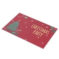 thumbnail image 5 of RV Seis nuevos cojines de mesa de Navidad árbol de Navidad fruta letras inglesas decoración del hogar cojín 45*30cm Brillar Electrónica, 5 of 5