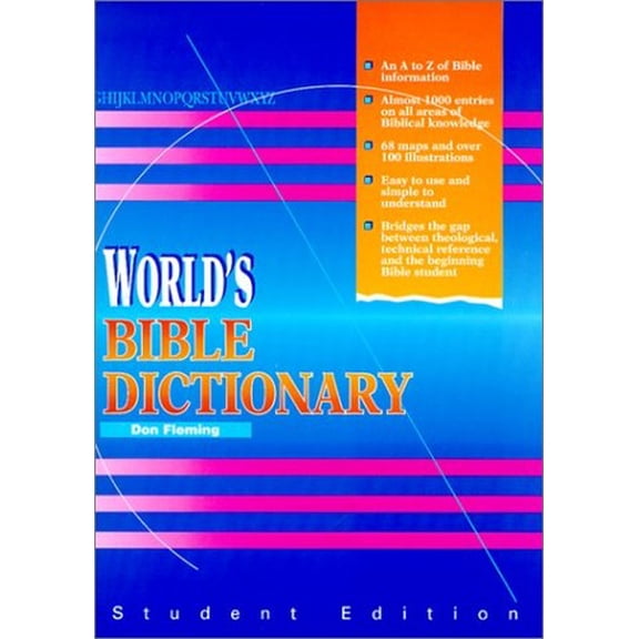 Pre-Owned World's Bible Dictionary: Student Edition, 9780529073099, 0529073099, Hardcover,