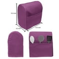 thumbnail image 4 of Magenta Stand Mixer Cover, Classic Polka Dots Pattern with Traditional Design on Purple Background, Kitchen Appliance Organizer Bag Cover with Pockets, 5 Quarts, Magenta and Eggplant, by Ambesonne, 4 of 4