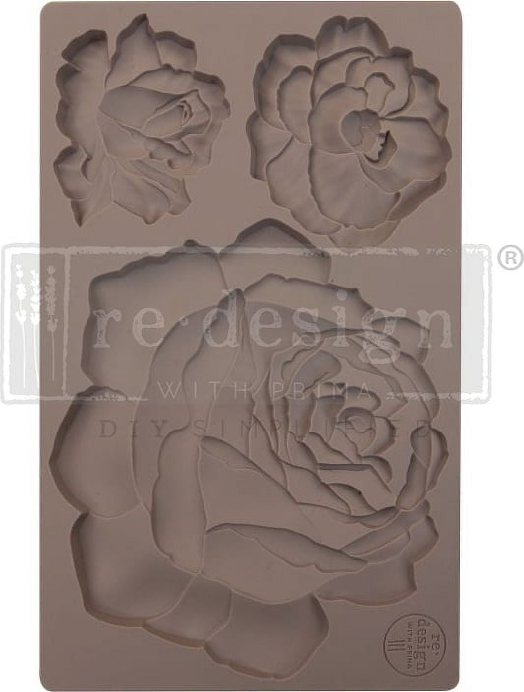 Silicone Mold FRAGRANT ROSES Redesign With Prima Molds 