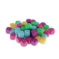 thumbnail image 3 of 16MM Mixed Acrylic Blank Cubes for Classroom Board Games, DIY Stickers, Math Counting Lesson, Party Favor, Fun, 50 Pieces, Round, 3 of 8