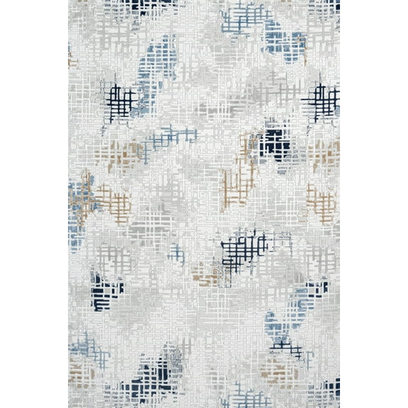 Grey Abstract Area Rugs for Living Room Washable Rugs Boho Moroccan Area Rug Soft Neutral Geometric Bohemian Carpet Distressed Indoor Rug for Bedroom Dining Room Office Foldable Nonslip Rug
