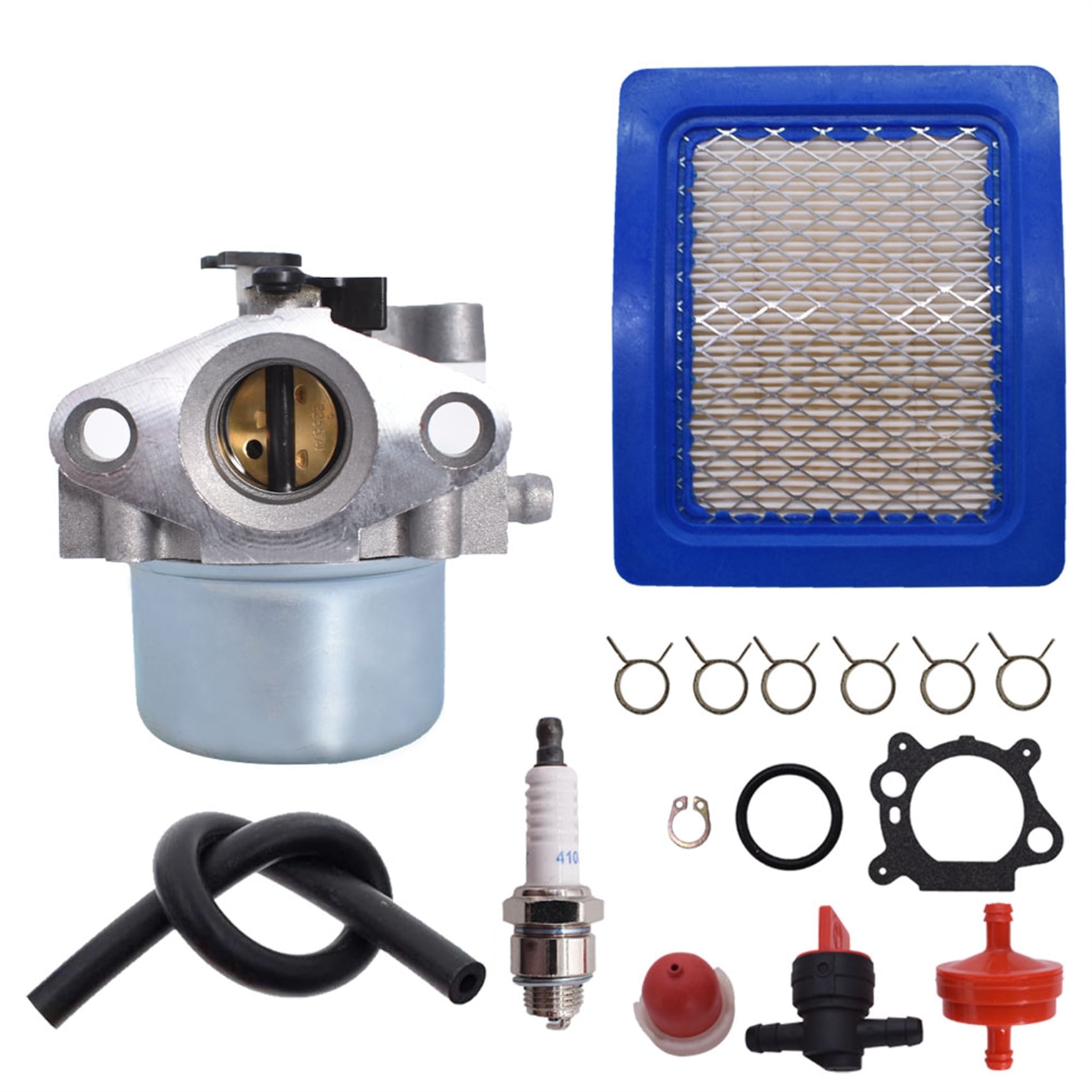 799866 190CC Carburetor Replacement for Briggs Stratton 790845 799871 796707 794304 12H800 Engine for Toro 22 Recycler Craftsman Lawn Mower Tune Up Kit Walmart