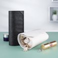 thumbnail image 1 of Roll Foldable Jewelry Case Bag with Supple Leather Material for Jewelry Storage Management, 1 of 5