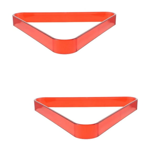 2 Pieces Cue Balls for Pool Table Billiard Cleaner Tabletop Foosball Red