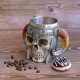 thumbnail image 5 of Tazas de calavera de cuerno de carnero vikingo con doble asa de 13oz, tazas de café, jarra de cerveza, revestimiento de acero inoxidable, taza de bebida de calavera Medieval para café JFHHH pequeña, 5 of 5