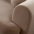 thumbnail image 5 of Diamond Sofa FORMSOCA Form Performance Velvet Sofa with Two Accent Pillow Balls, Camel, 5 of 7