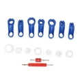 thumbnail image 6 of Rupoun 16pcs Fuel Line Removal Tool Oil Cooler Line Quick Disconnect Kit Universal Auto Repair Tools For AC And Transmission Pipe Separation Maintenance Set, 6 of 9