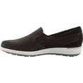 thumbnail image 3 of Women's Walking Cradles Orleans Slip On Sneaker Black Matte Snake Nubuck 9.5 XW, 3 of 7
