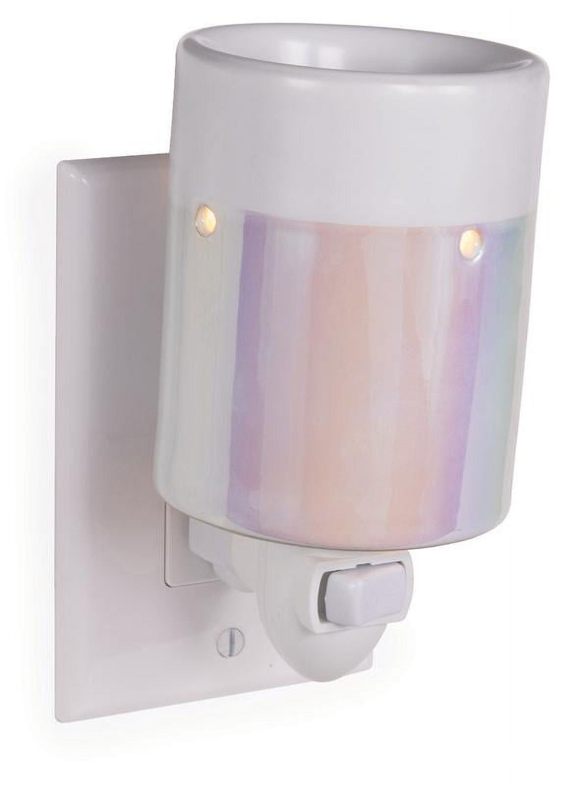 (3 pack) Mainstays Pluggable Wax Melt Warmer, Iridescent