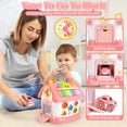 thumbnail image 2 of Hot Bee Montessori Baby Learning Toy for 1+ Year Old – Multi-Activity Educational Cube with Shape Sorter, Gear Play, Music & Light – Sensory Development Toy for Toddlers Age 6-18 Months, 2 of 7