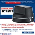 thumbnail image 2 of Whole Parts VGR Bake/Broil Replacement Knob (Black) Part # PB010254 - Replacement & Compatible with Some Viking Ovens, 2 of 9