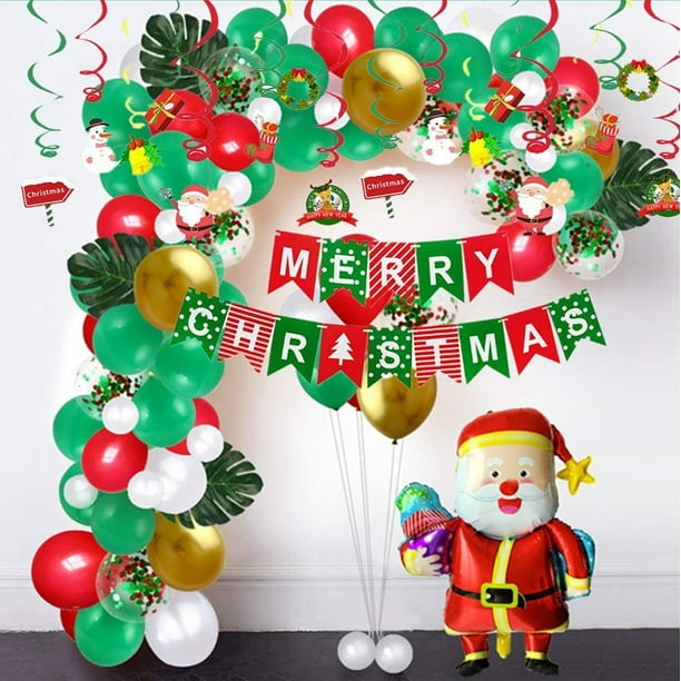 Ballon Joyeux Noël Étoile 86 cm