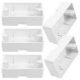 thumbnail image 4 of SHISUYAN 5pcs Wall Mount Outlet Boxes Electrical Outlet Box Wall Mount Electrical Box Wall Socket External Installation Junction Box for Home Electrical Box Extender, 4 of 9