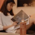 thumbnail image 5 of 1. 【Portabilidad】El humidificador no contiene batería, por lo que se debe conectar un cable USB cada vez que lo use. Puede conectar el humidificador con un cable de carga USB a un banco de energía, a, 5 of 5