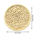 thumbnail image 4 of Ronda de juego de mesa de madera Laberinto para la Educación y el niño pequeño tablero de actividades Brain Teaser Puzzle Juego con Adultos Adolescentes Niños y Niñas, 4 of 6