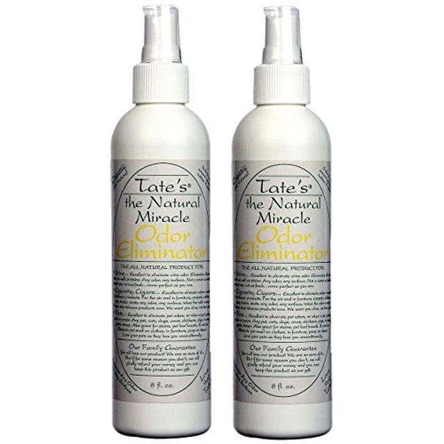 Eliminador de olores natural Tate's Miracle, 8 oz (2 unidades)