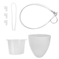 thumbnail image 4 of 2pcs Hanging Flowerpot Automatic Water Absorption Hanging Planter Plant Container, 4 of 5