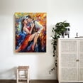 thumbnail image 4 of Pareja bailando pintura al óleo por números Kits lienzo DIY pintado a mano manualidades Likrtyny decoración de arte, 4 of 9